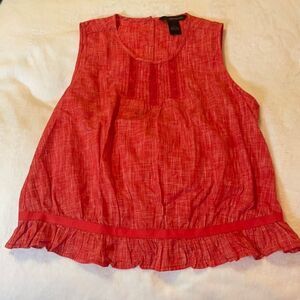Calvin Klein Sleeveless Top, Size Large